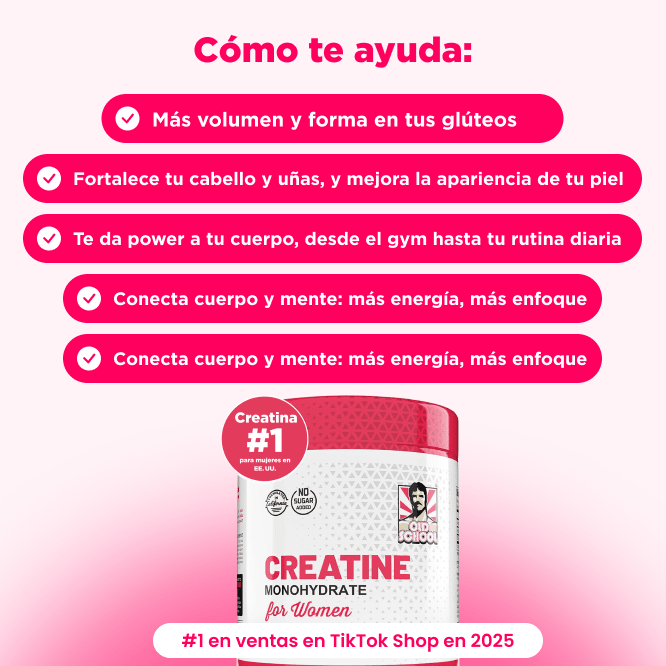 Creatina Para La Mujer - NutraFlexx