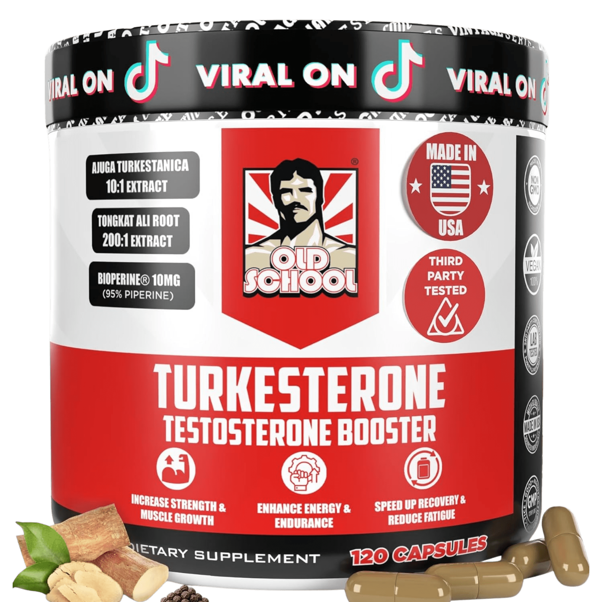 Turkesterone + Tongkat Ali - NutraFlexx